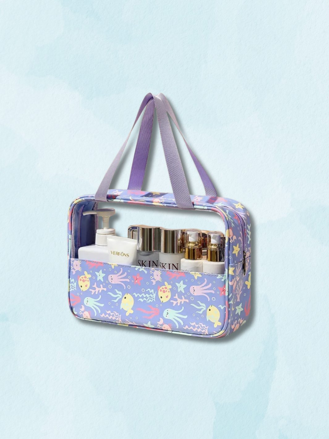 Lot de trousse de toilette violet