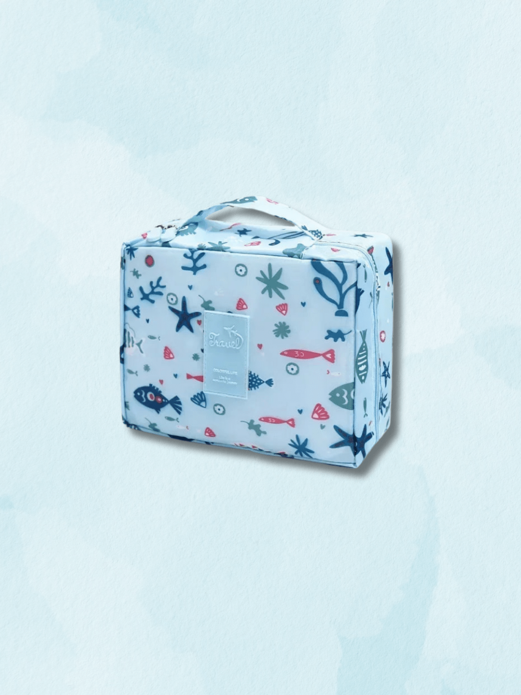 Trousse de toilette grande ouverture. | Trousselia 1