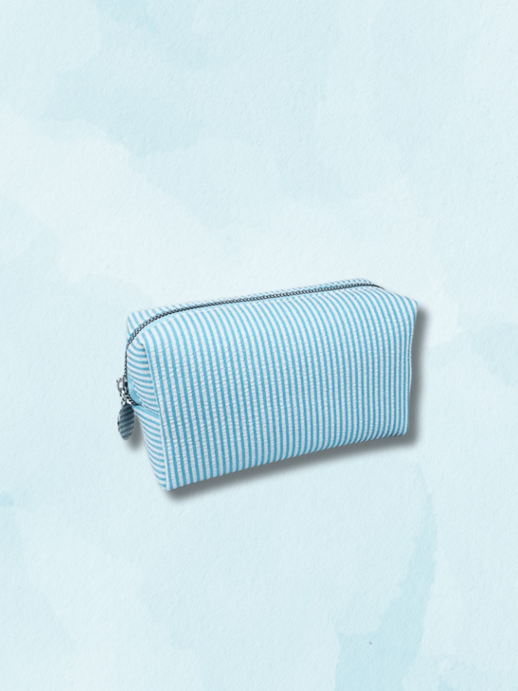 Trousse de toilette pour avion | Trousselia Bleu claire